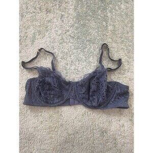 Lively Womens 38B Purple Sz 38B Underwire Unpadded Back Closure Bra